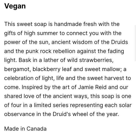 Lush x Jamie Reid alban hefin soap bar - Picture 2 of 3